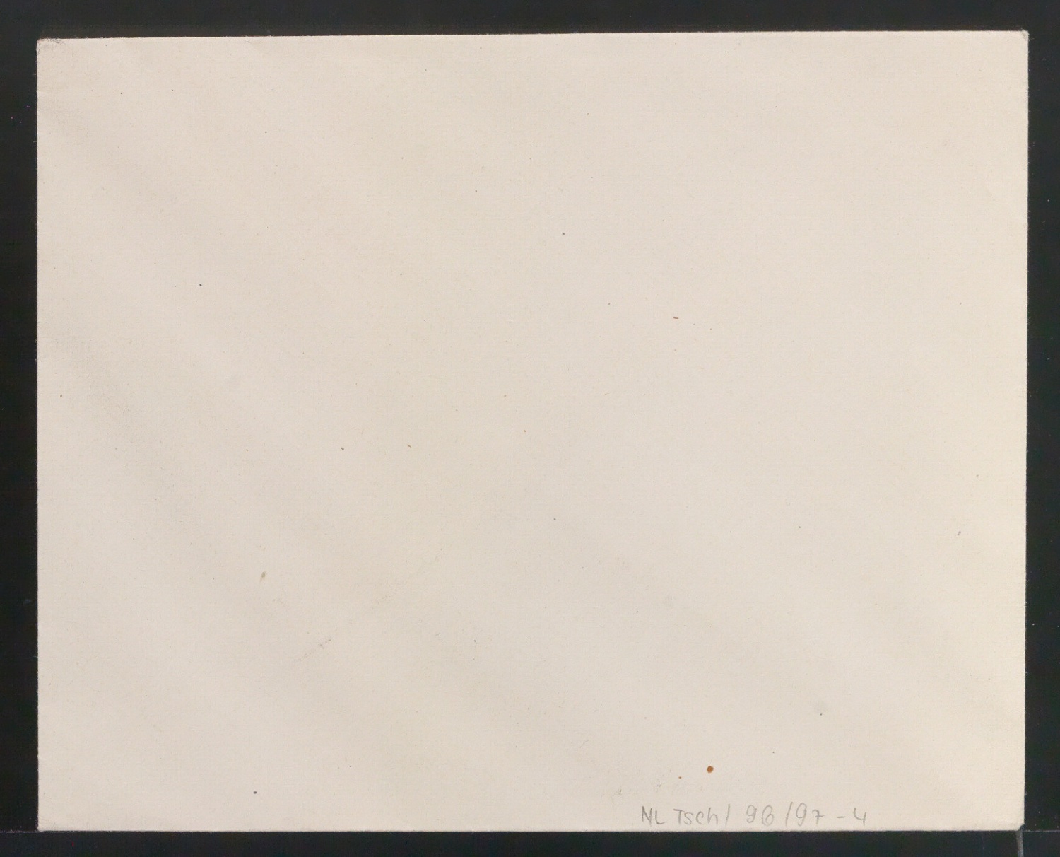Briefumschlag für Philobiblon — Blatt 2
