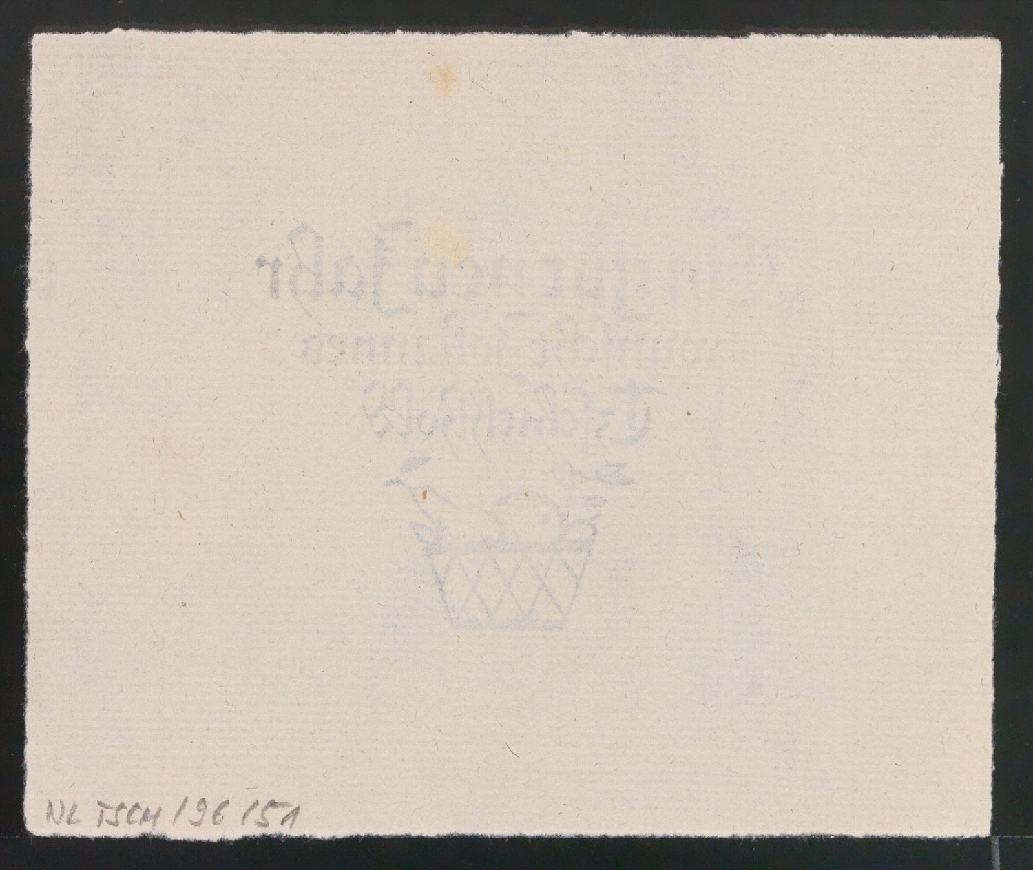 Ein gut neu Jahr wünscht Johannes Tzschichhold — Blatt 2