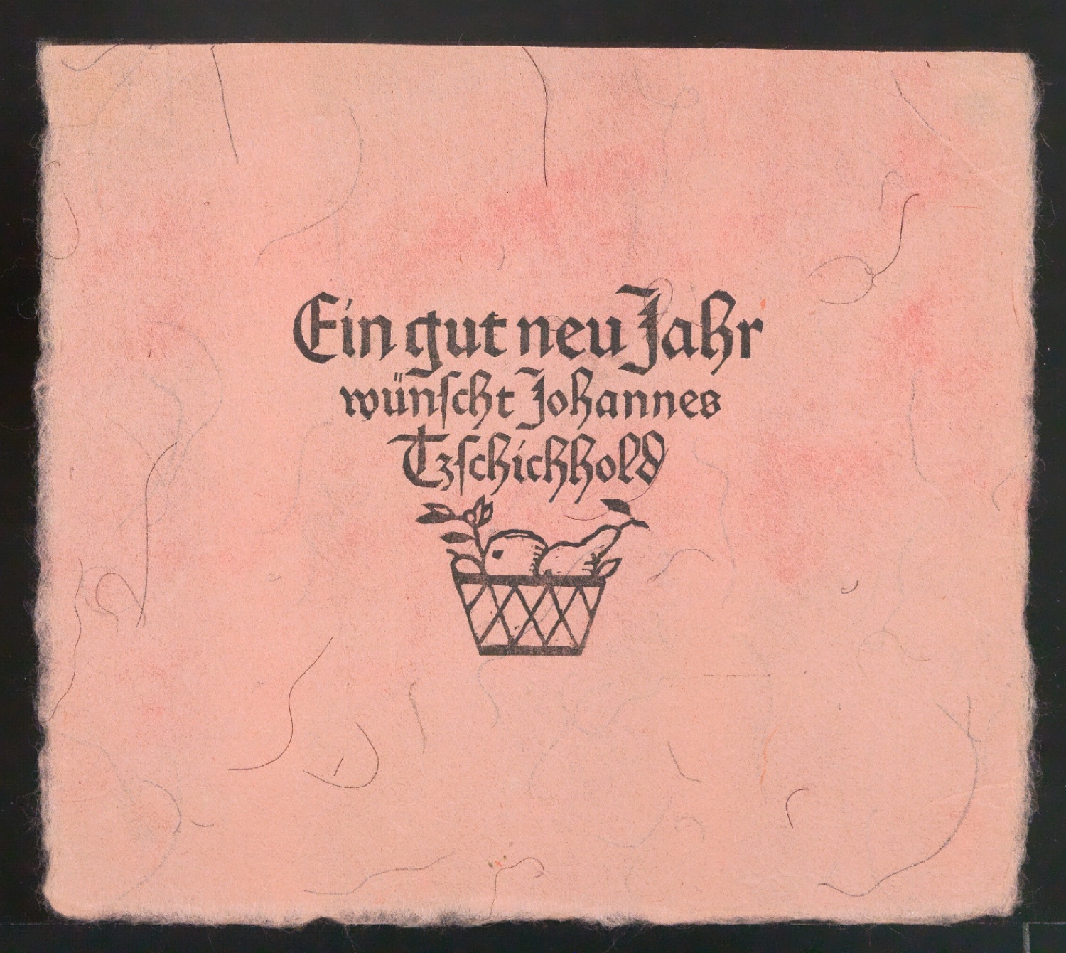 Ein gut neu Jahr wünscht Johannes Tzschichhold — Blatt 13