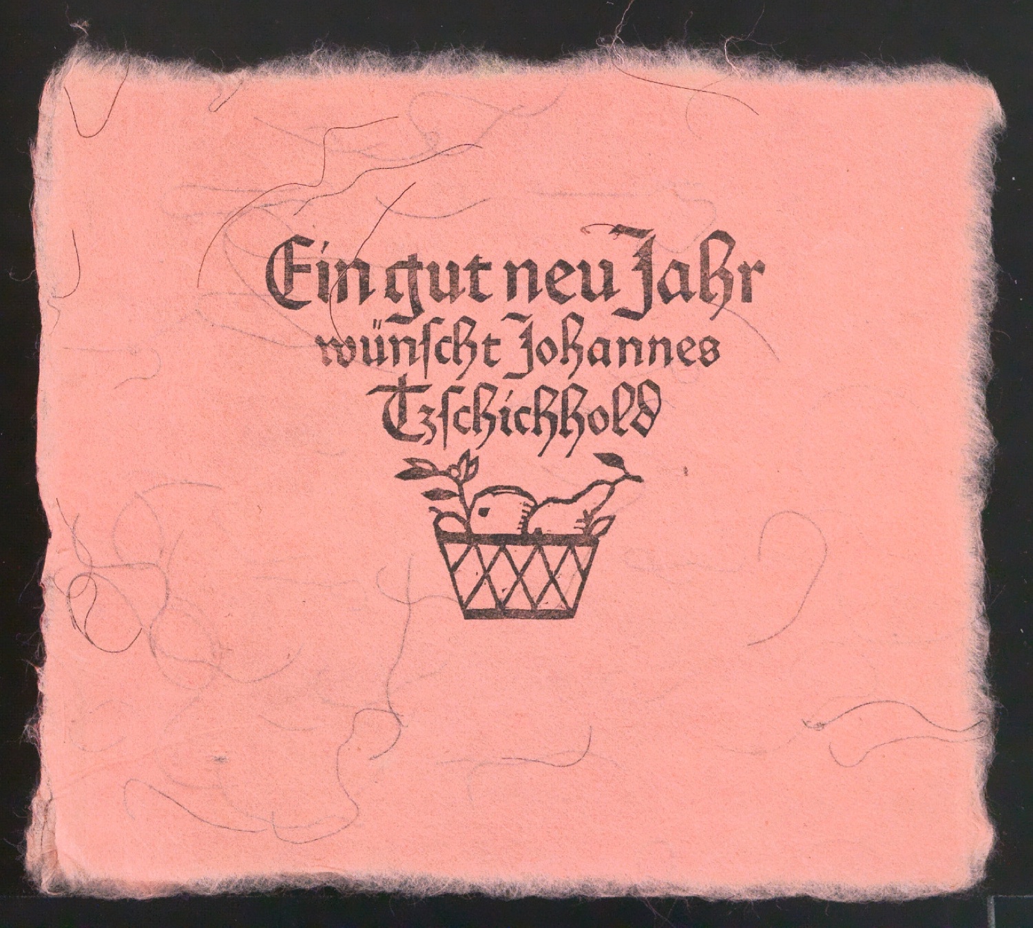 Ein gut neu Jahr wünscht Johannes Tzschichhold — Blatt 15