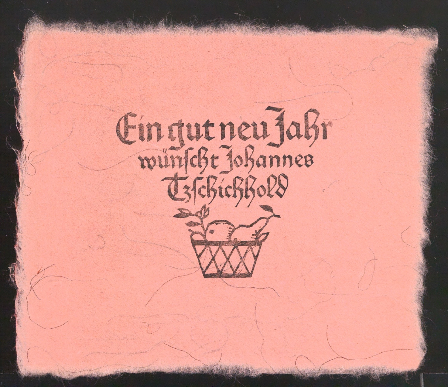 Ein gut neu Jahr wünscht Johannes Tzschichhold — Blatt 17