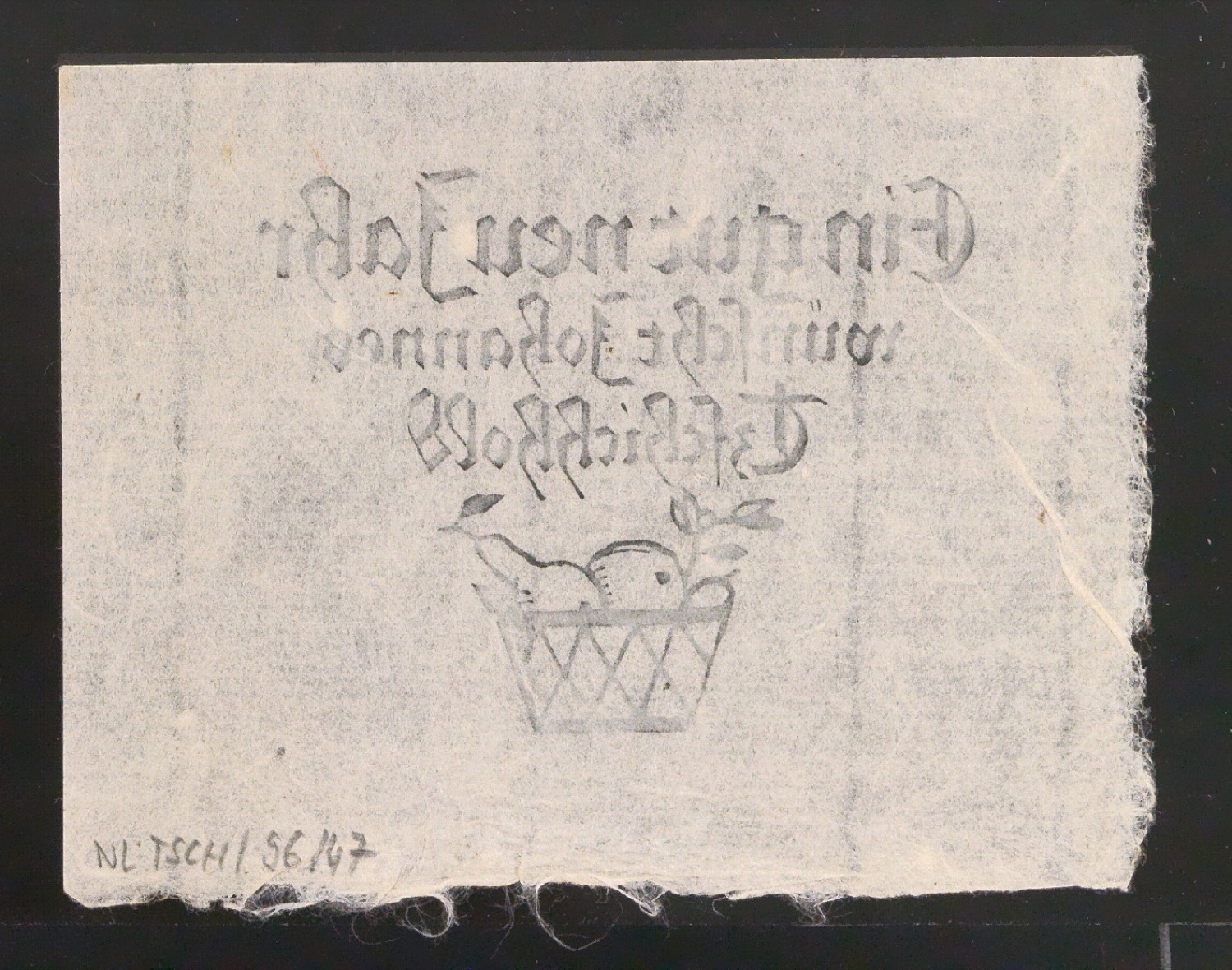 Ein gut neu Jahr wünscht Johannes Tzschichhold — Blatt 26