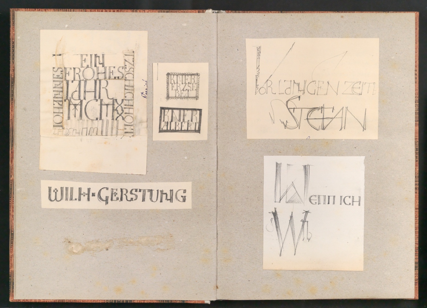 Skizzenbuch von 1922-1924 — Blatt 5