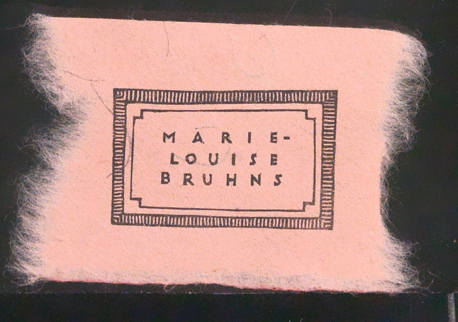 Exlibris für Marie-Louise Bruhns — Blatt 7