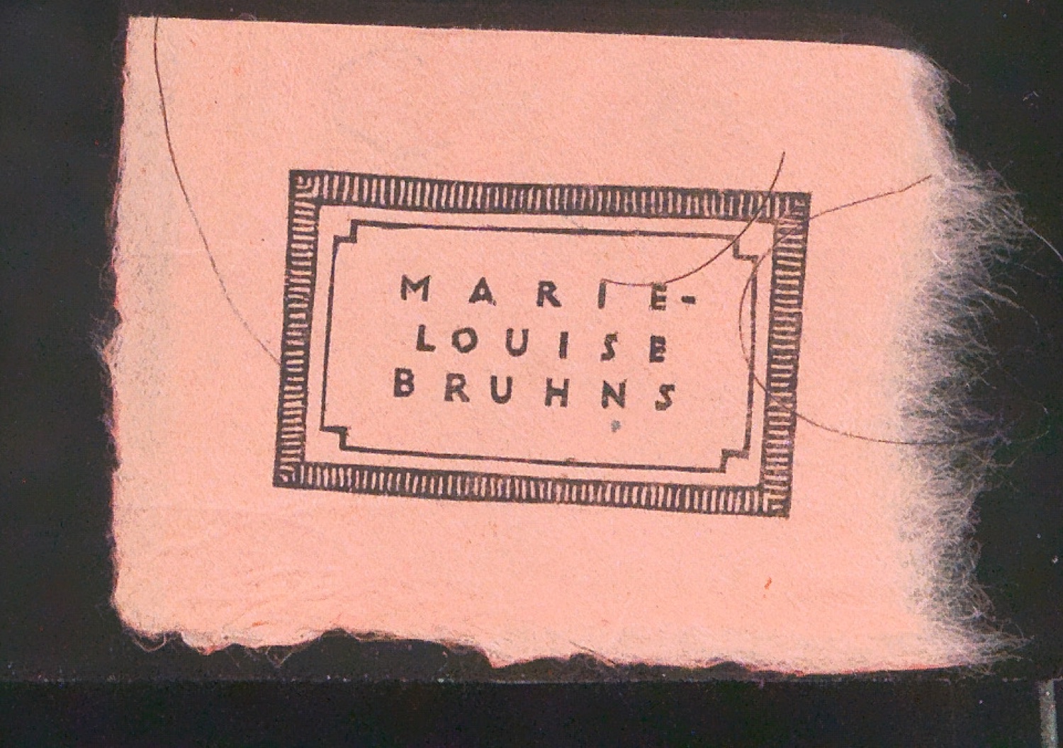 Exlibris für Marie-Louise Bruhns — Blatt 9