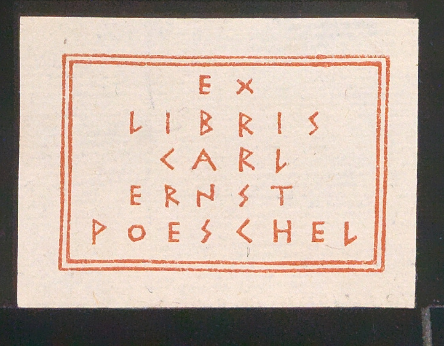 Exlibris für Carl Ernst Poeschel — Blatt 3