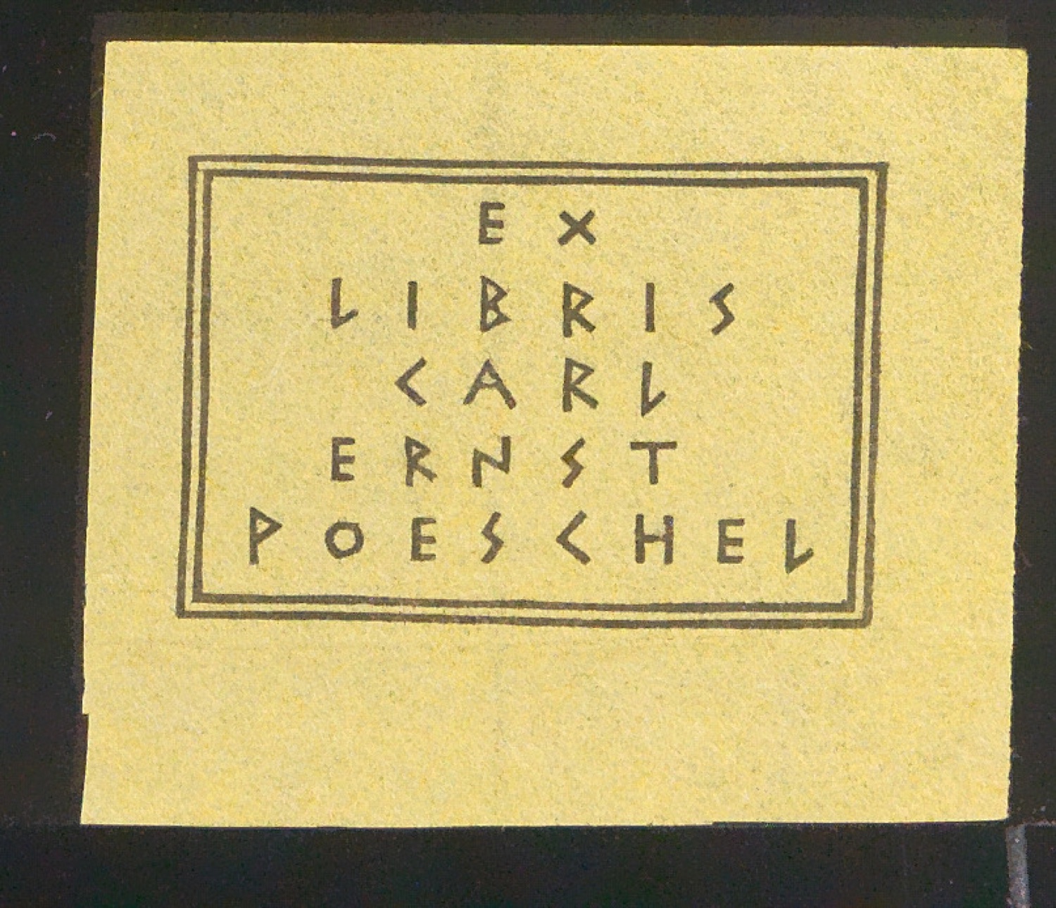 Exlibris für Carl Ernst Poeschel — Blatt 11