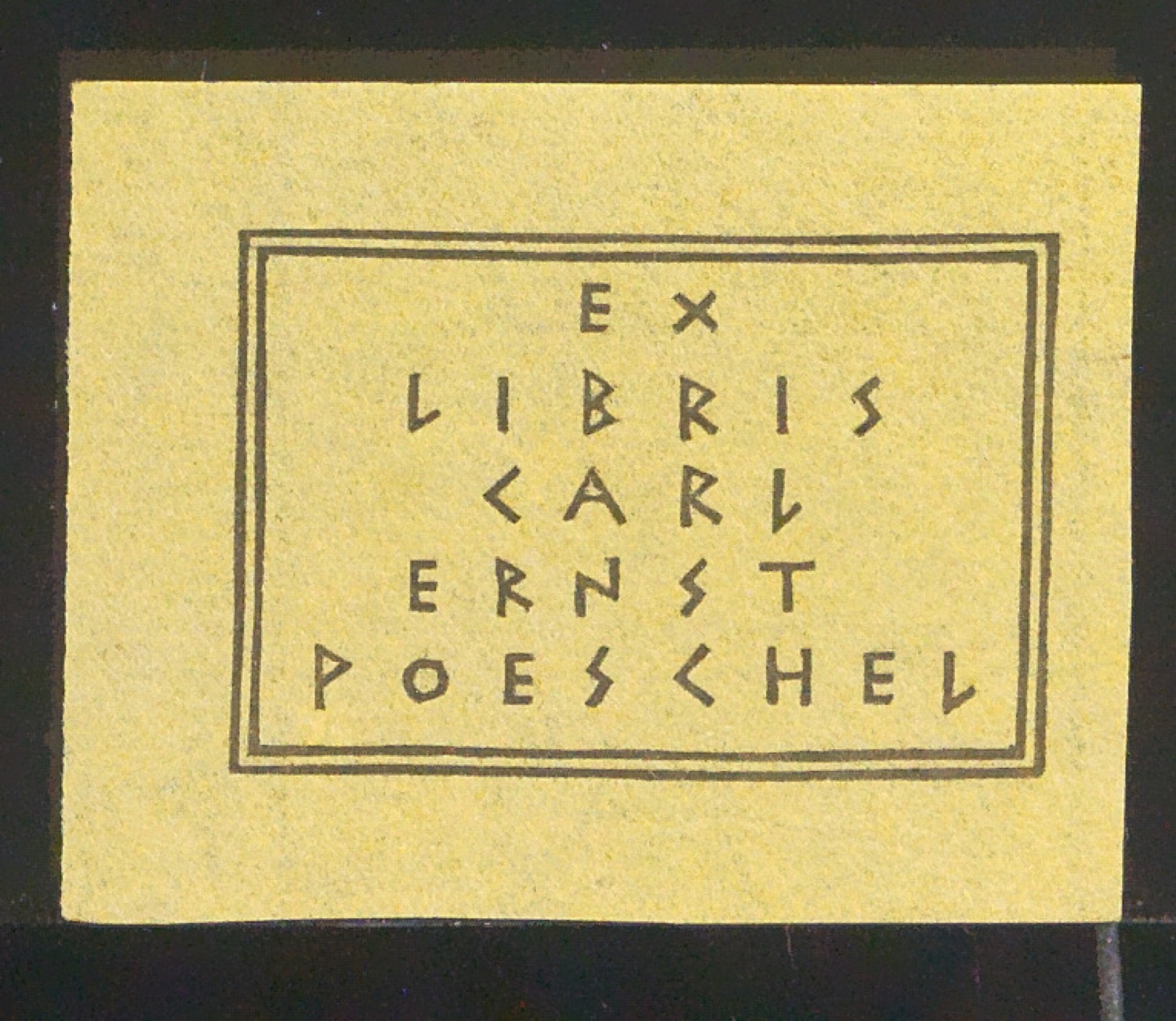Exlibris für Carl Ernst Poeschel — Blatt 15