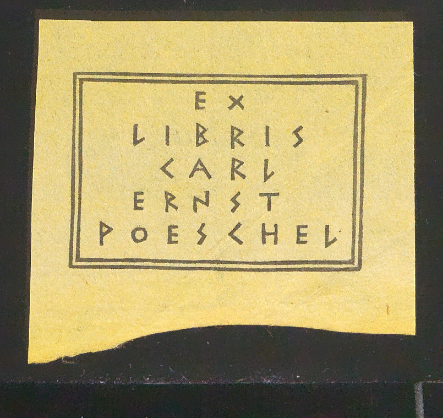 Exlibris für Carl Ernst Poeschel — Blatt 19