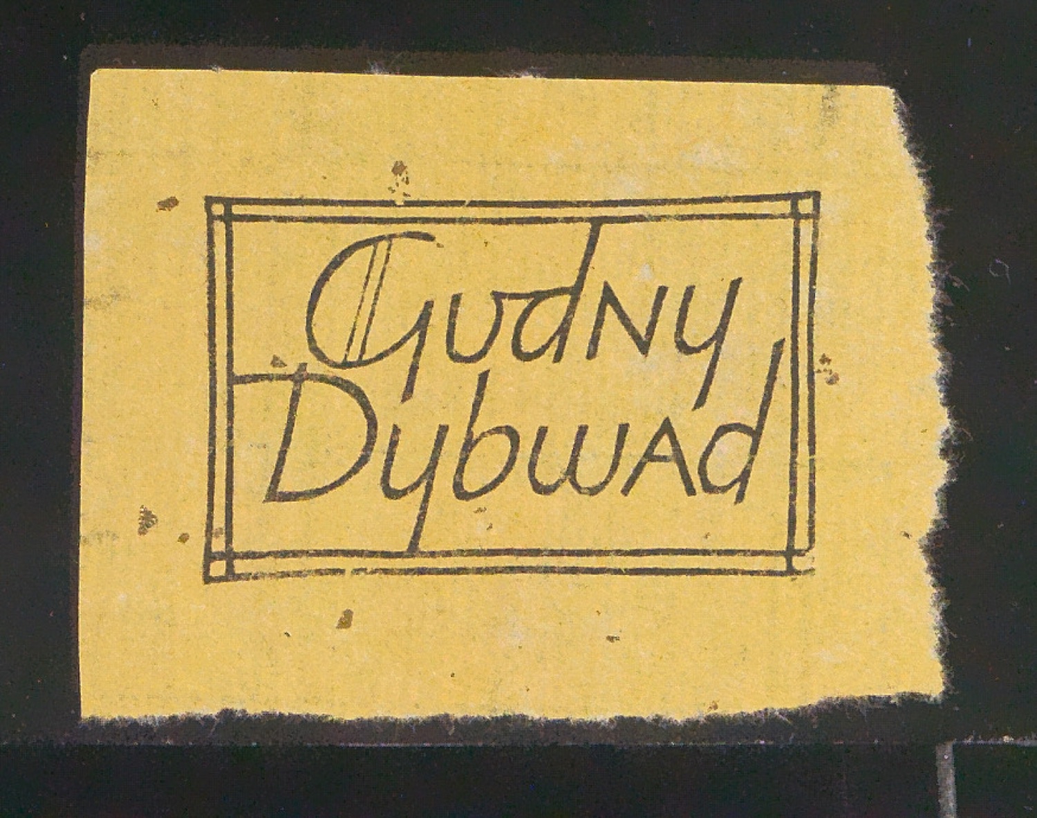 Exlibris für Gudny Dybwad — Blatt 7