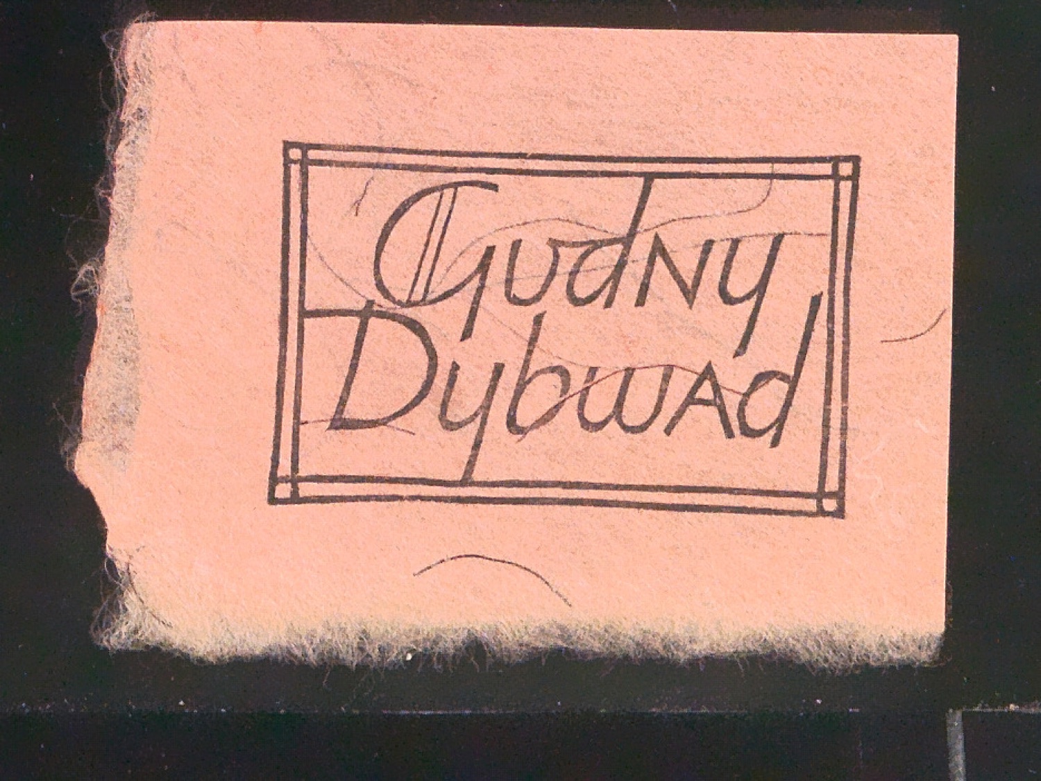 Exlibris für Gudny Dybwad — Blatt 23