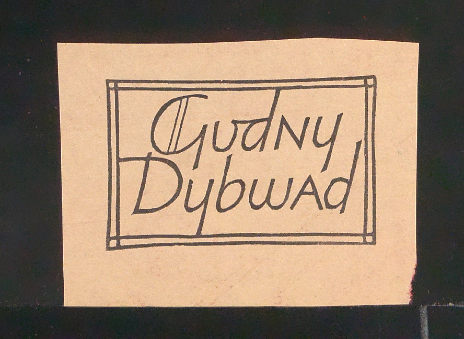 Exlibris für Gudny Dybwad — Blatt 25
