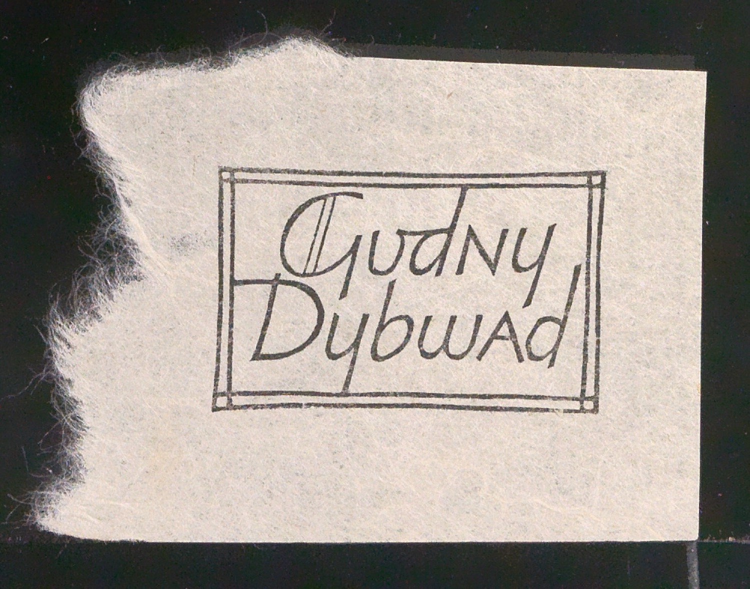 Exlibris für Gudny Dybwad — Blatt 31