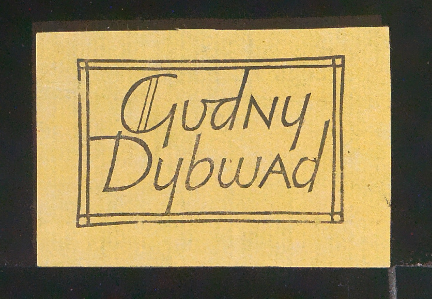 Exlibris für Gudny Dybwad — Blatt 41