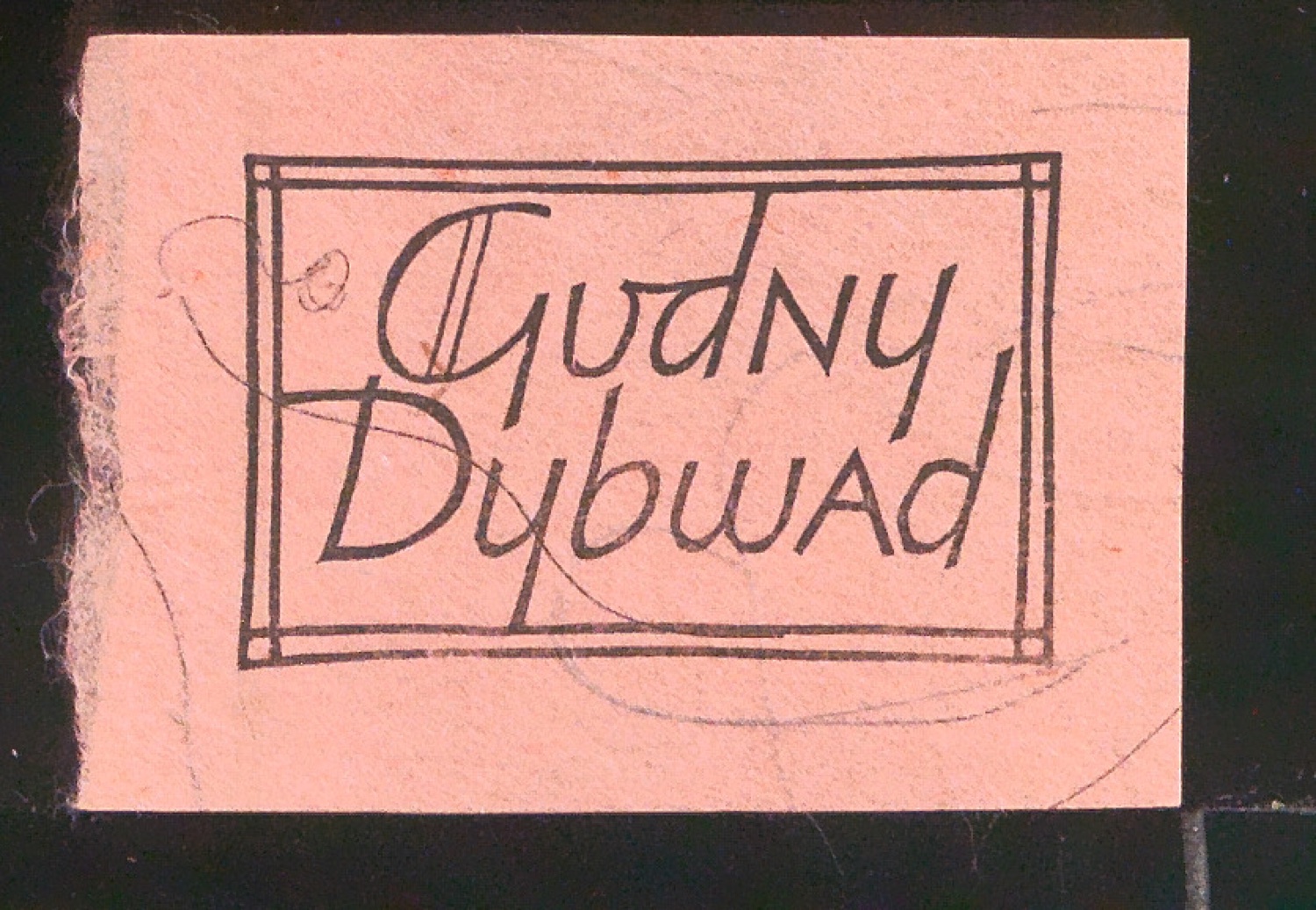 Exlibris für Gudny Dybwad — Blatt 45