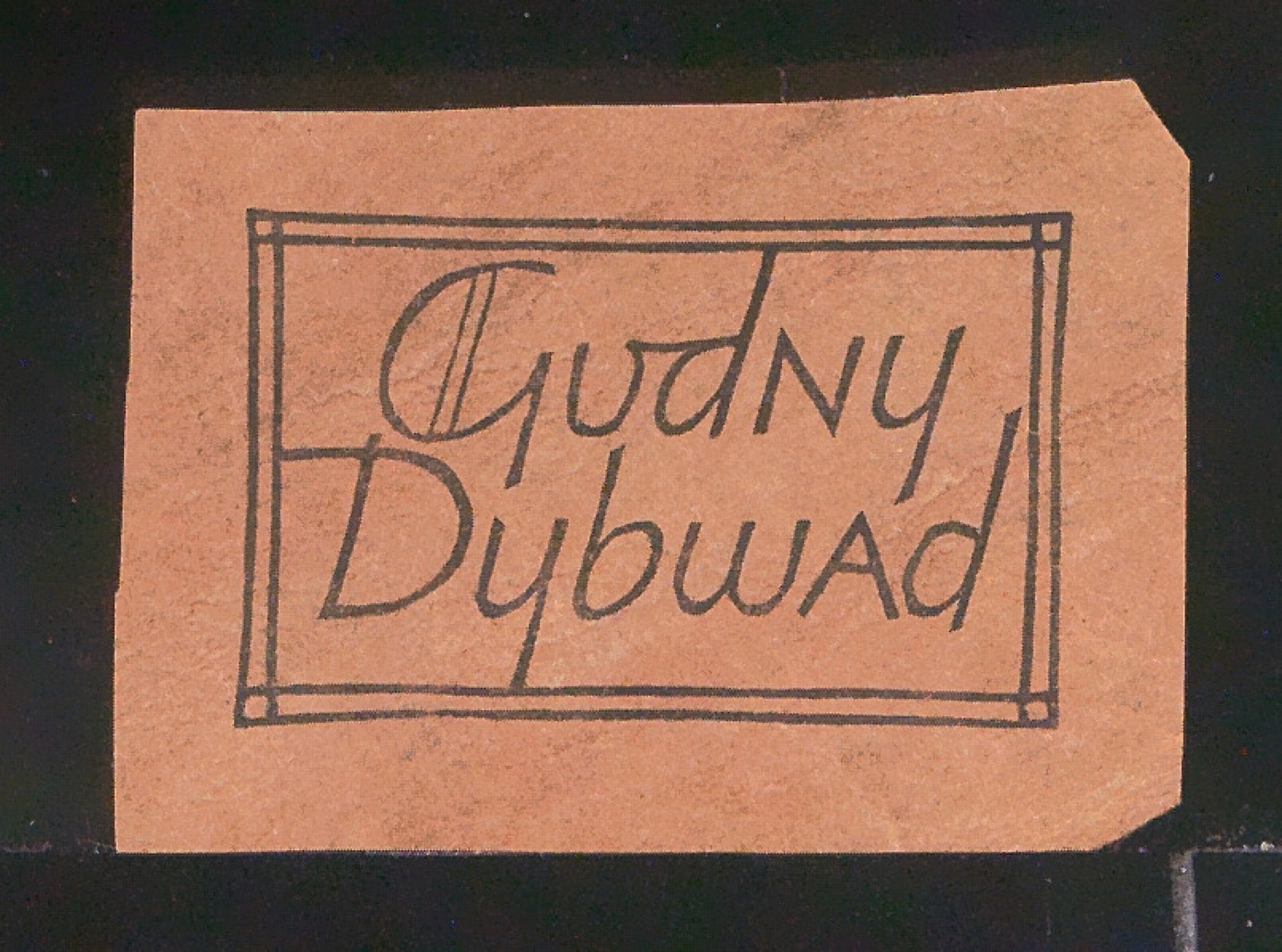 Exlibris für Gudny Dybwad — Blatt 51