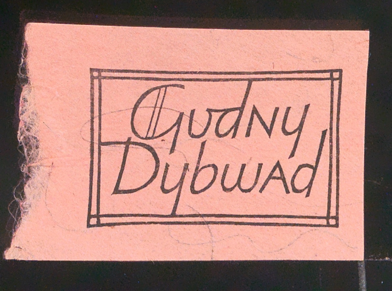Exlibris für Gudny Dybwad — Blatt 53