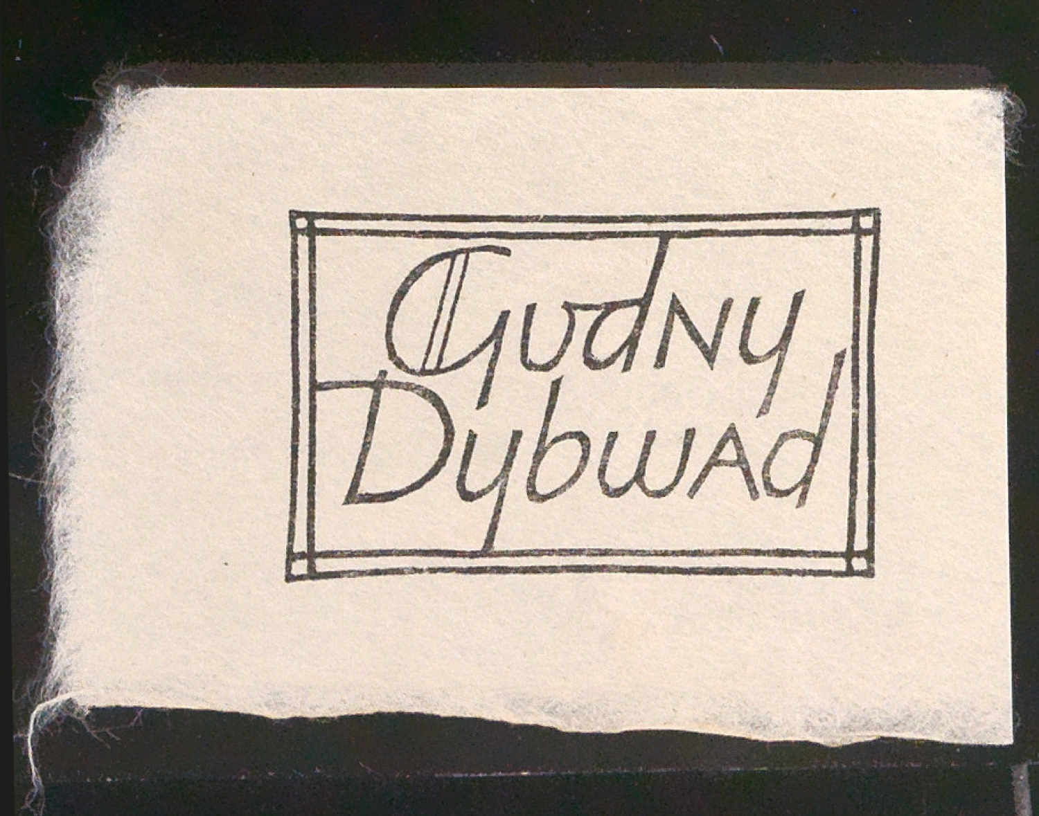 Exlibris für Gudny Dybwad — Blatt 55