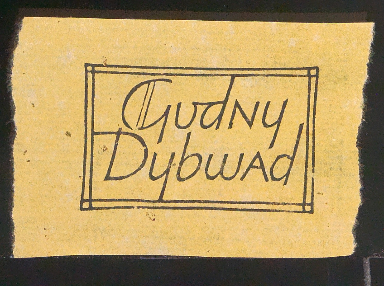 Exlibris für Gudny Dybwad — Blatt 91