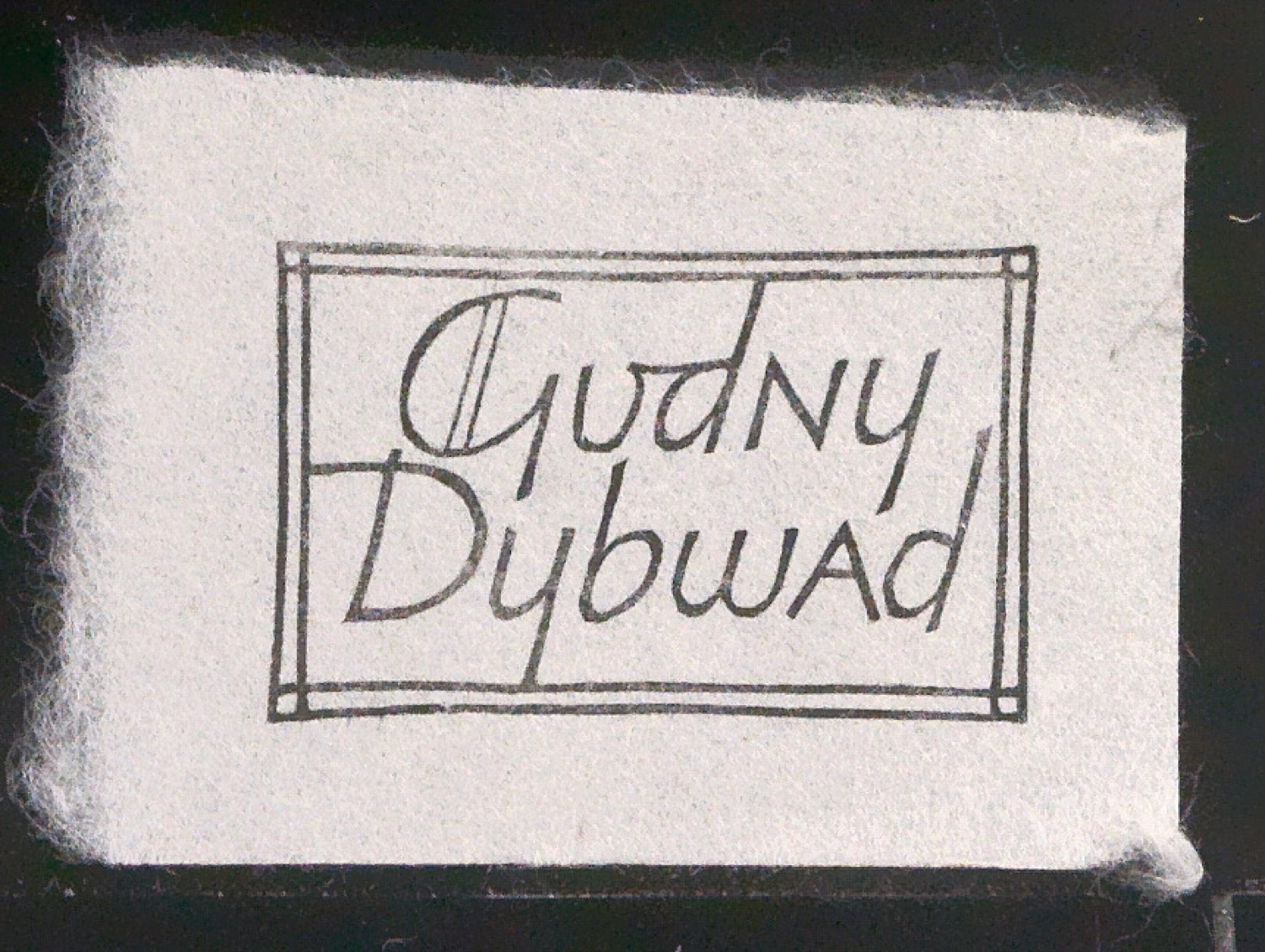 Exlibris für Gudny Dybwad — Blatt 97