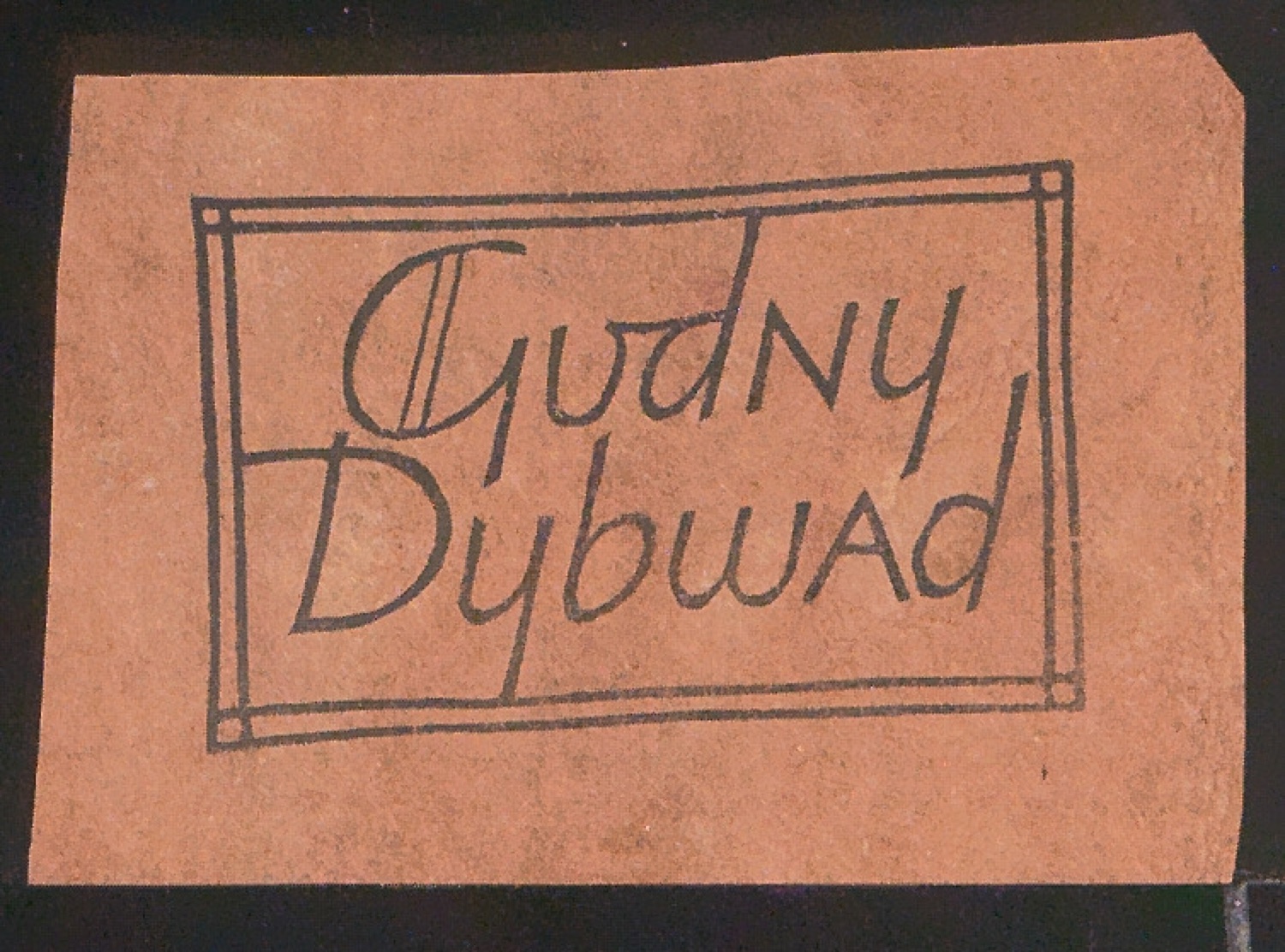 Exlibris für Gudny Dybwad — Blatt 111