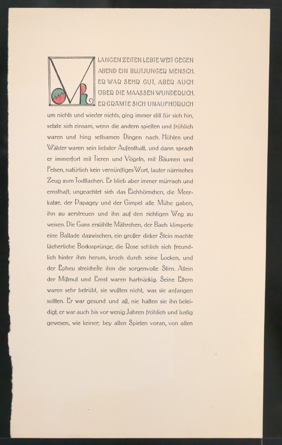 Mährchen von Hyacinth und Rosenblüthchen — Blatt 3