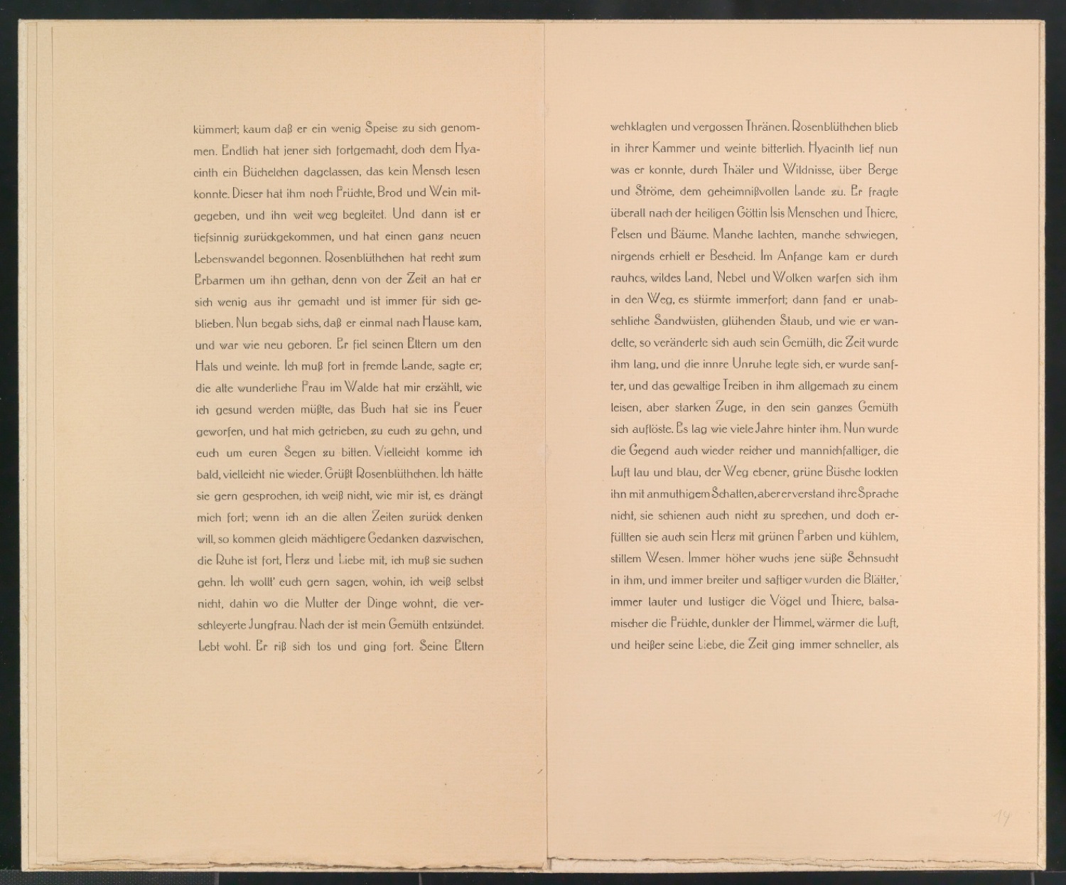 Mährchen von Hyacinth und Rosenblüthchen — Blatt 12