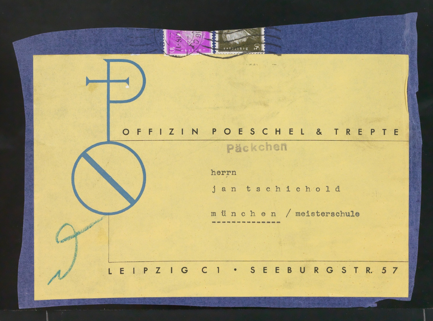 Exlibris Carl Ernst Poeschel — Blatt 4