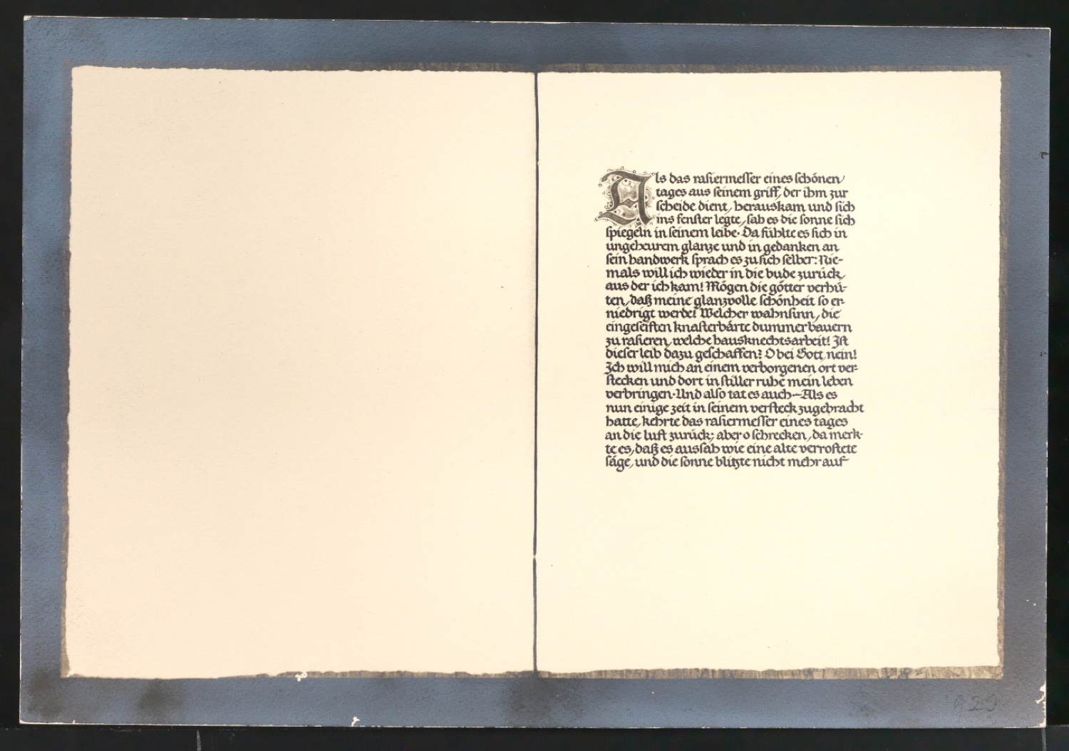 Fotoabzüge von kalligrafischen Buchseiten — Blatt 3