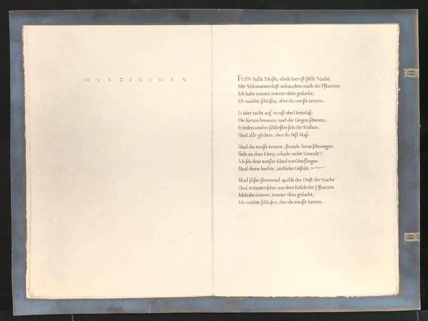 Fotoabzüge von kalligrafischen Buchseiten — Blatt 5