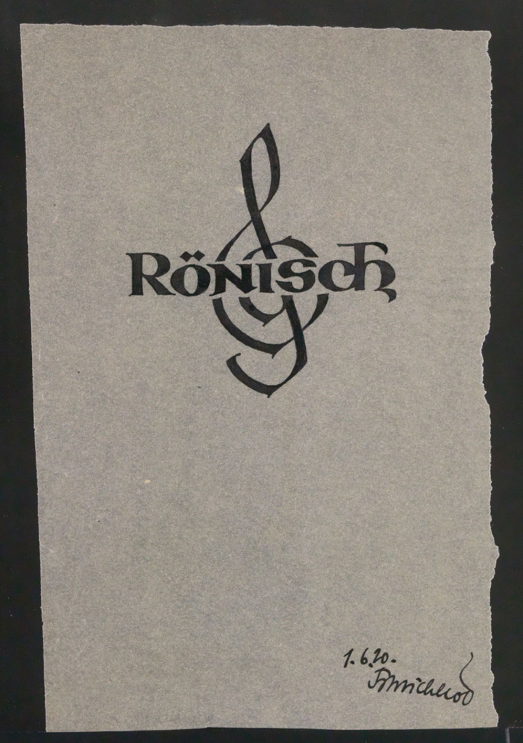 Konvolut Entwurfszeichnungen und Skizzen aus Skizzenbuch von 1920 — Blatt 11