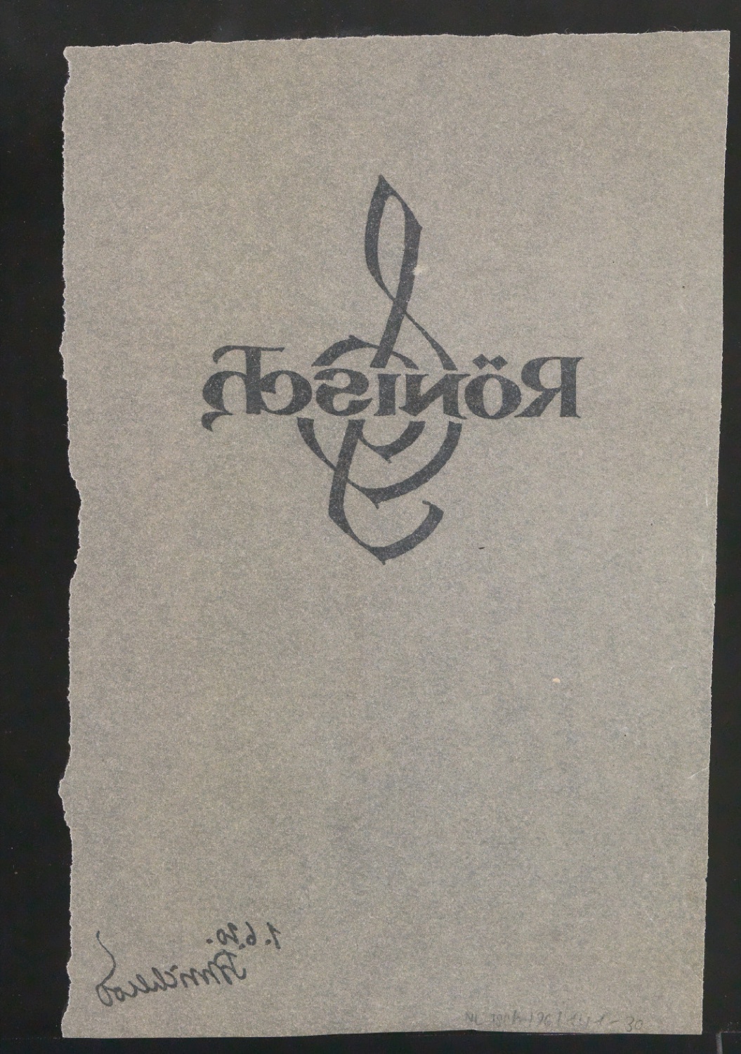 Konvolut Entwurfszeichnungen und Skizzen aus Skizzenbuch von 1920 — Blatt 12