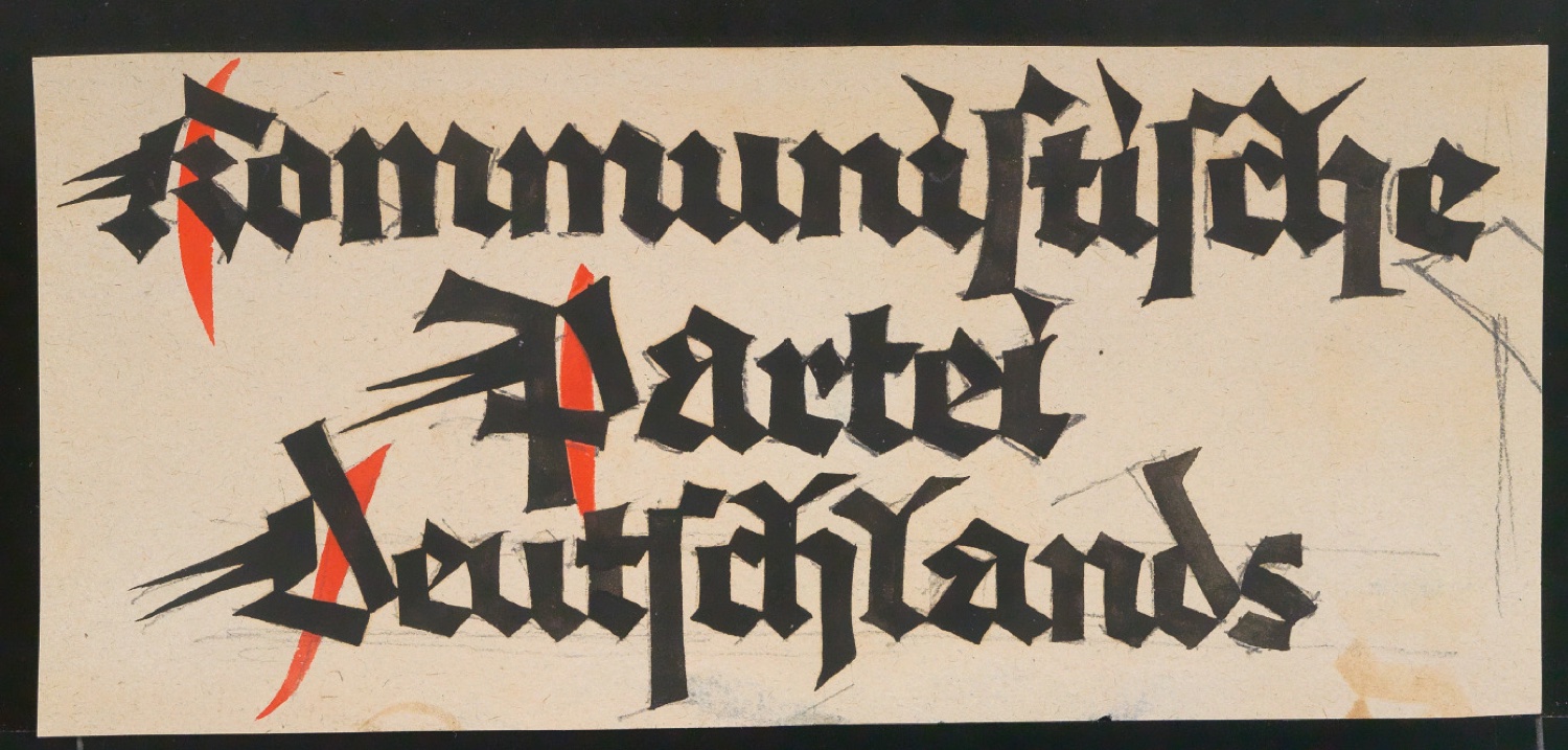 Konvolut Entwurfszeichnungen und Skizzen aus Skizzenbuch von 1920 — Blatt 31