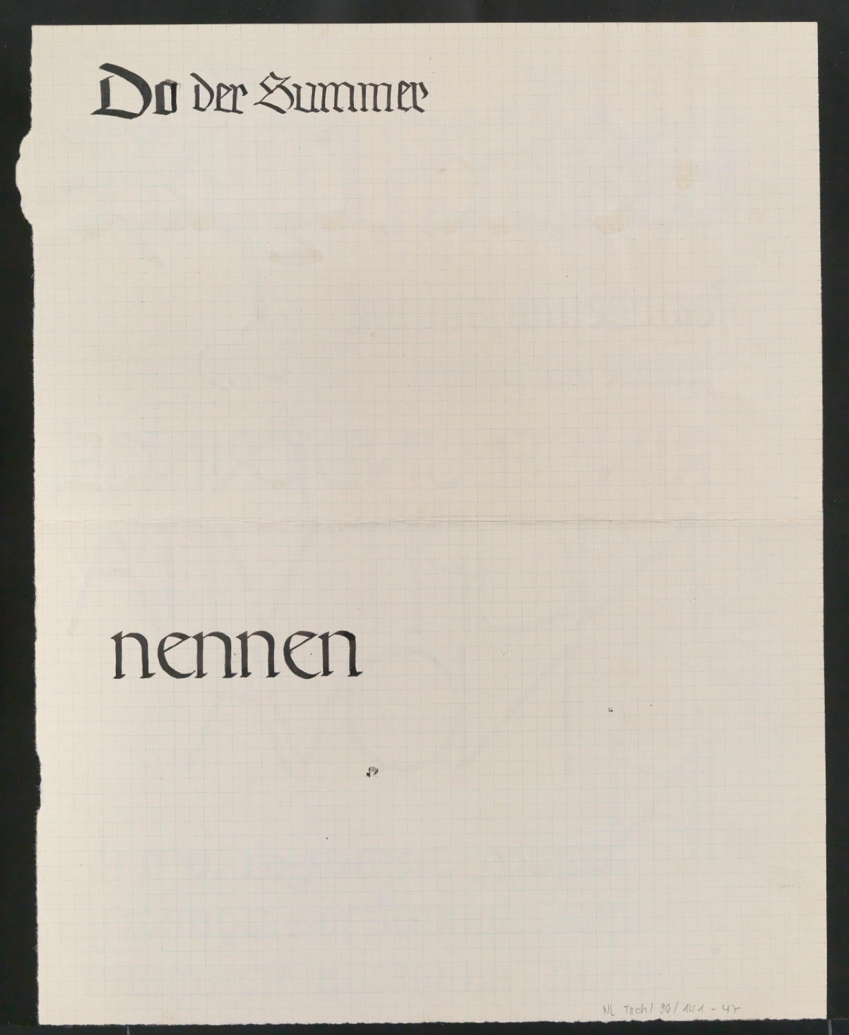 Konvolut Entwurfszeichnungen und Skizzen aus Skizzenbuch von 1920 — Blatt 46