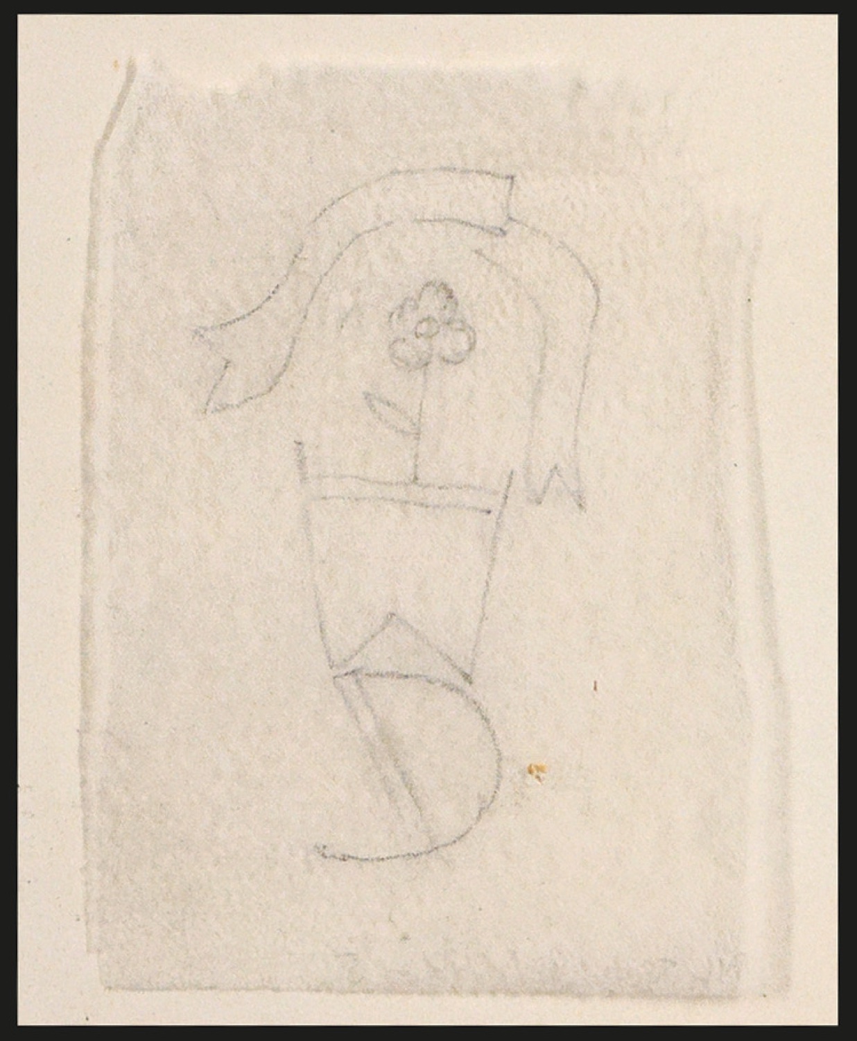 Konvolut Entwurfszeichnungen und Skizzen aus Skizzenbuch von 1920 — Blatt 11