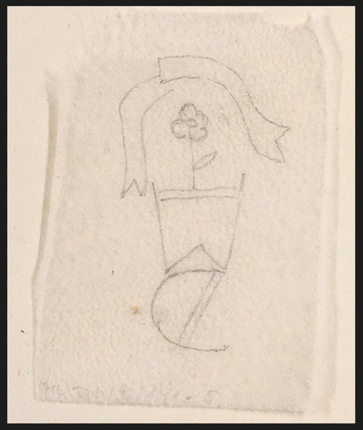Konvolut Entwurfszeichnungen und Skizzen aus Skizzenbuch von 1920 — Blatt 12
