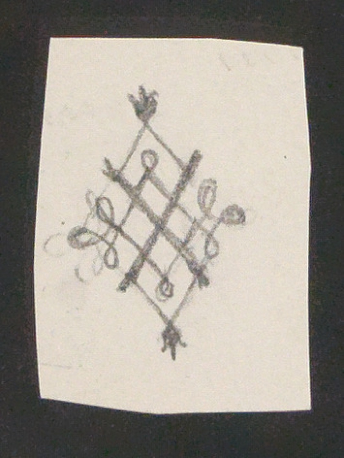 Konvolut Entwurfszeichnungen und Skizzen aus Skizzenbuch von 1920 — Blatt 35