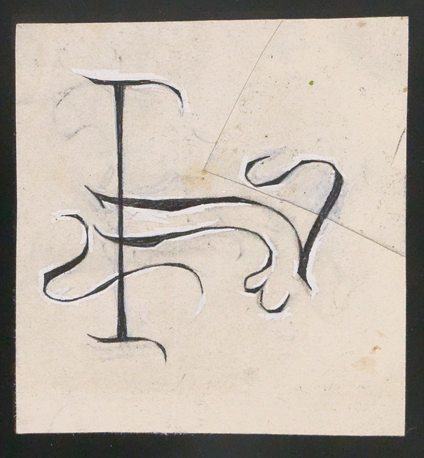 Konvolut Entwurfszeichnungen und Skizzen aus Skizzenbuch von 1920 — Blatt 37