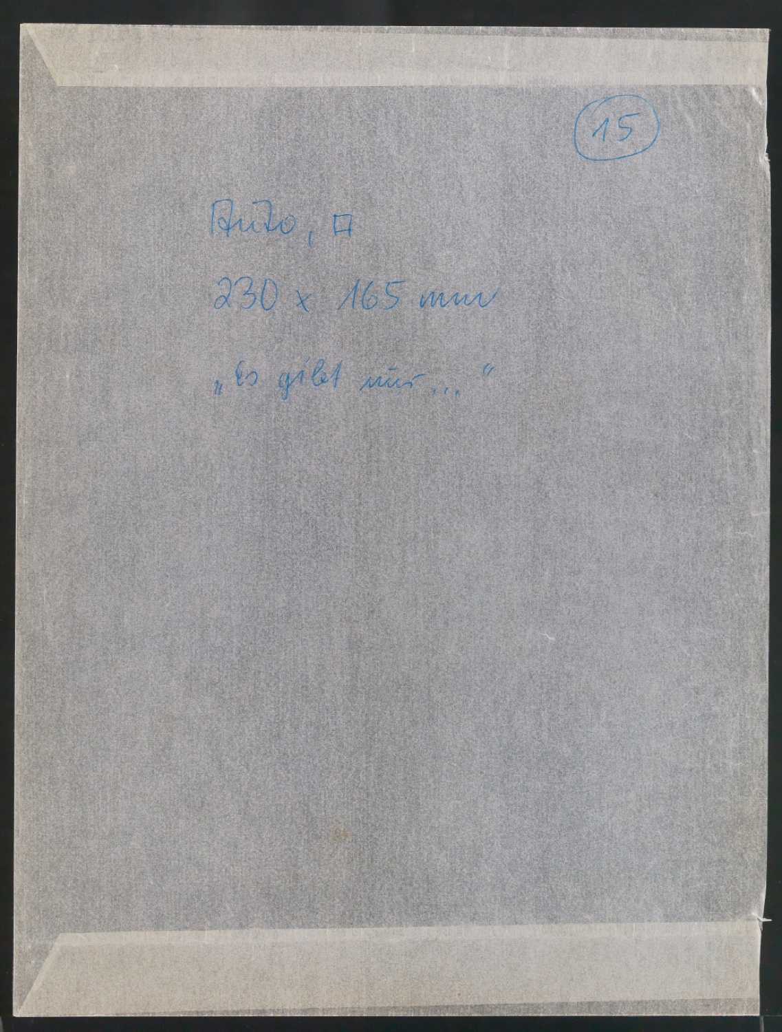 Es gibt nur einen Tempel in der Welt — Blatt 1