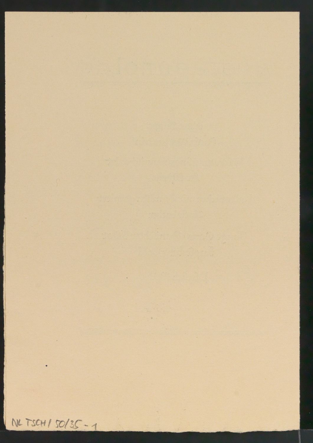 Faltkarte Menü 10. September 1922 — Blatt 3