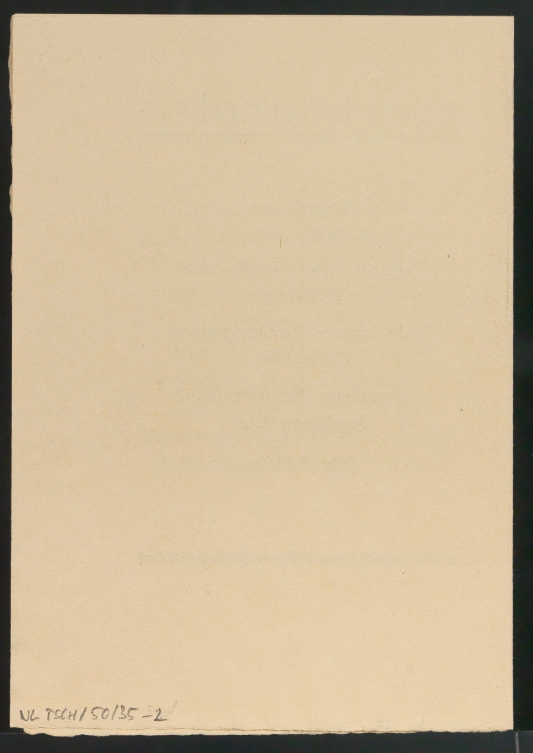 Faltkarte Menü 10. September 1922 — Blatt 6