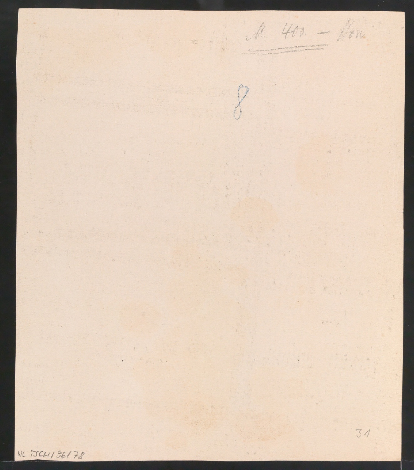 Entwurf von Werbeschild Berliner Tageblatt — Blatt 2