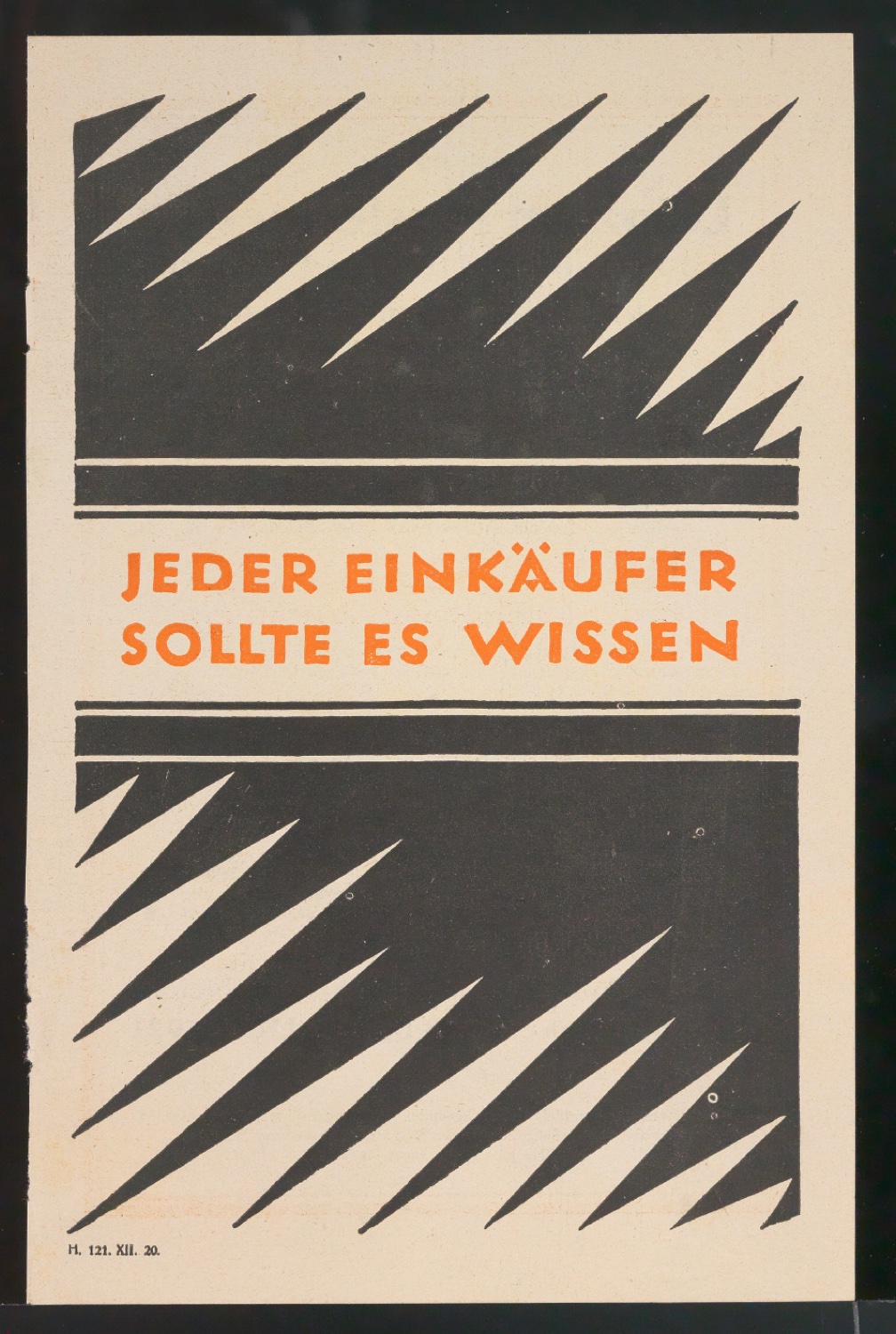 Werbeanzeige für die Leipziger Mustermesse Jeder Einkäufer sollte es wissen — Blatt 5