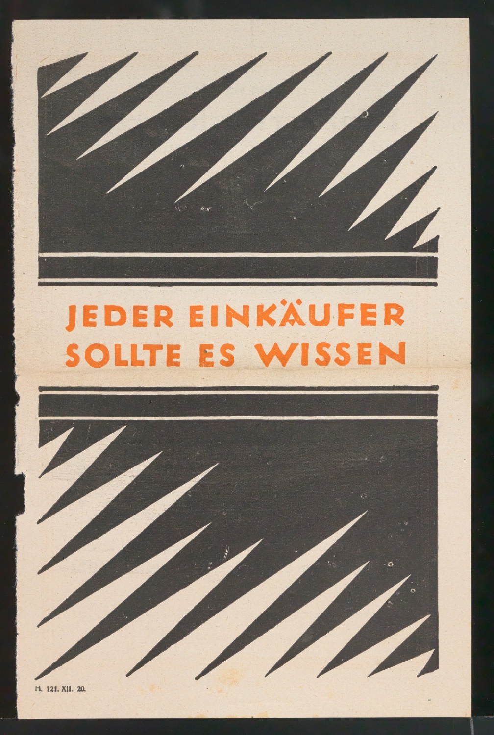 Werbeanzeige für die Leipziger Mustermesse Jeder Einkäufer sollte es wissen — Blatt 7