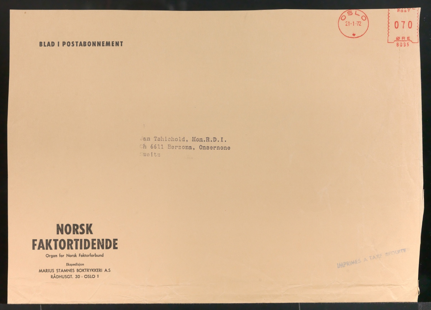 Probedrucke für Anzeigen Leipziger Messe — Blatt 27