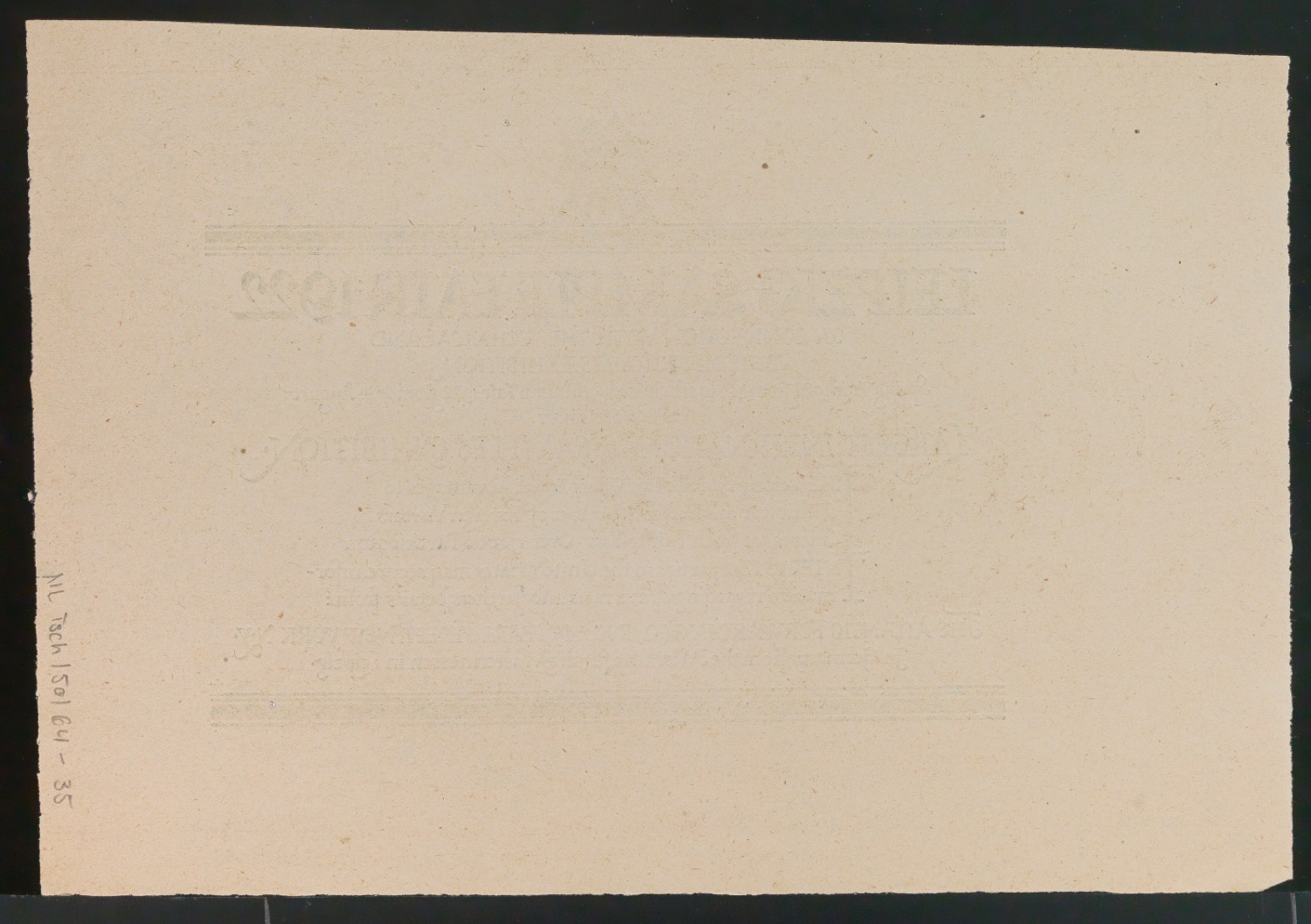 Probedrucke für Anzeigen Leipziger Messe — Blatt 72