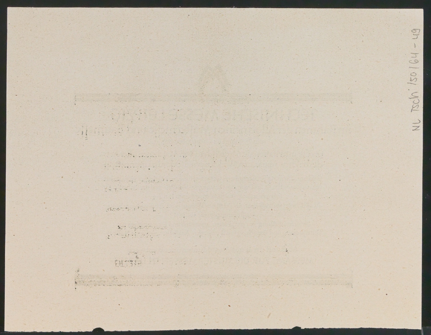 Probedrucke für Anzeigen Leipziger Messe — Blatt 102
