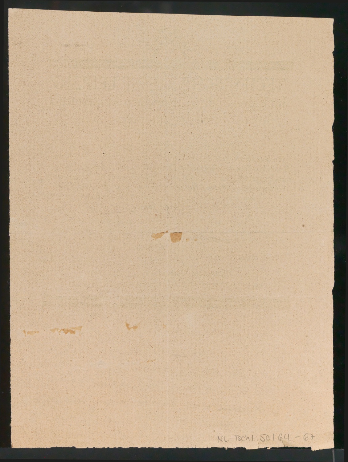Probedrucke für Anzeigen Leipziger Messe — Blatt 138
