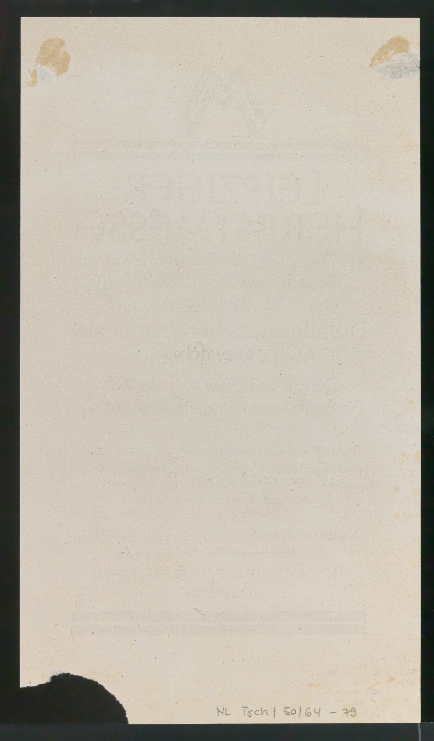 Probedrucke für Anzeigen Leipziger Messe — Blatt 162