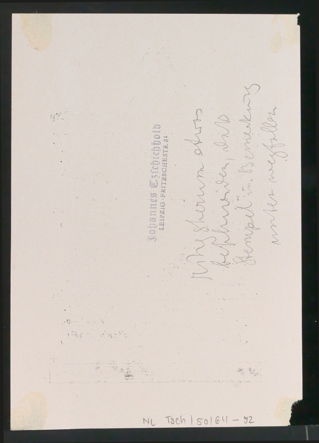 Probedrucke für Anzeigen Leipziger Messe — Blatt 188
